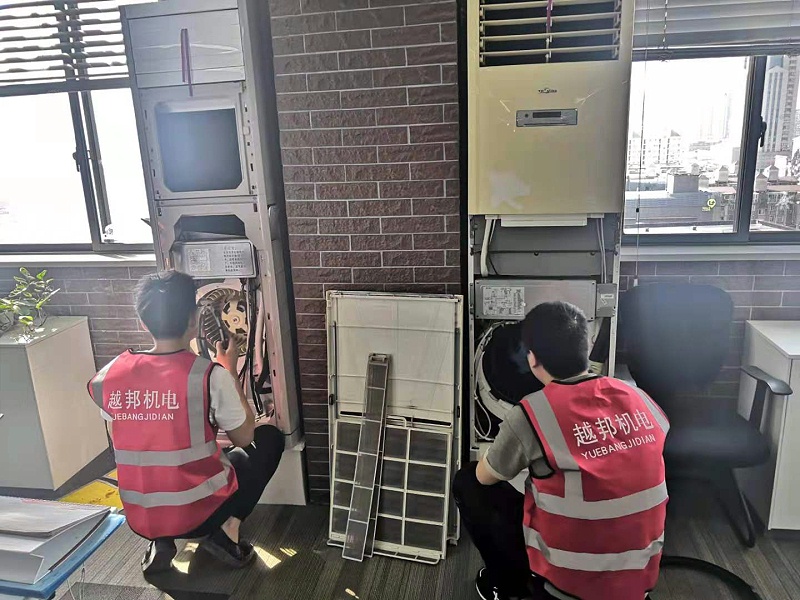 中央空調主機噪音故障維護