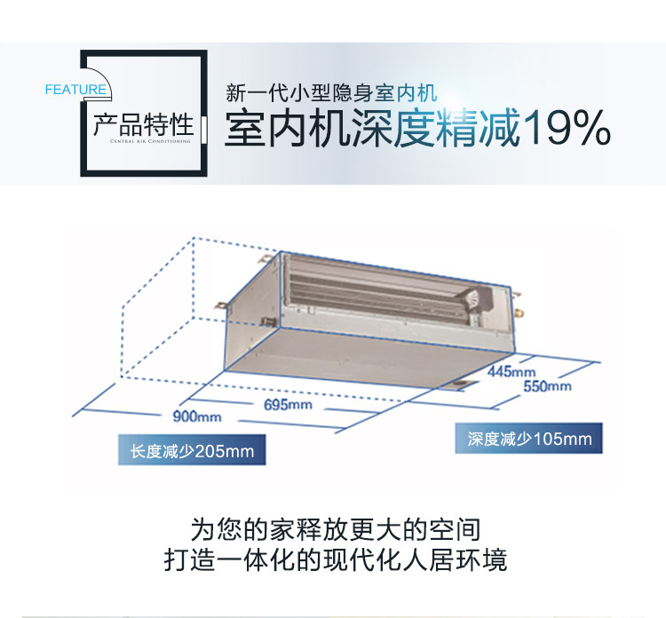 松下nanoe-G凈化傳奇PLUS一拖一風(fēng)管機(jī)